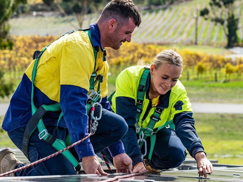 Torresan Estate using RAA commercial solar